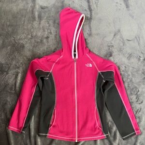 Amazing Condition North Face Lightweight Fleece Zip-up Hoodie